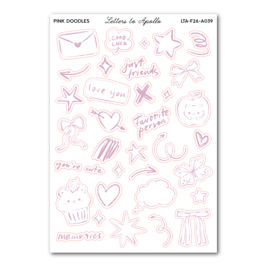PINK DOODLES