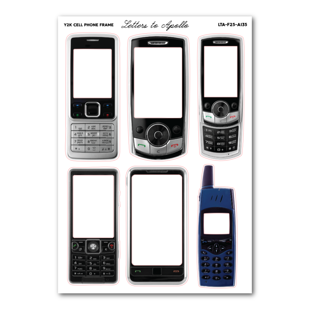 Y2K CELL PHONE FRAME