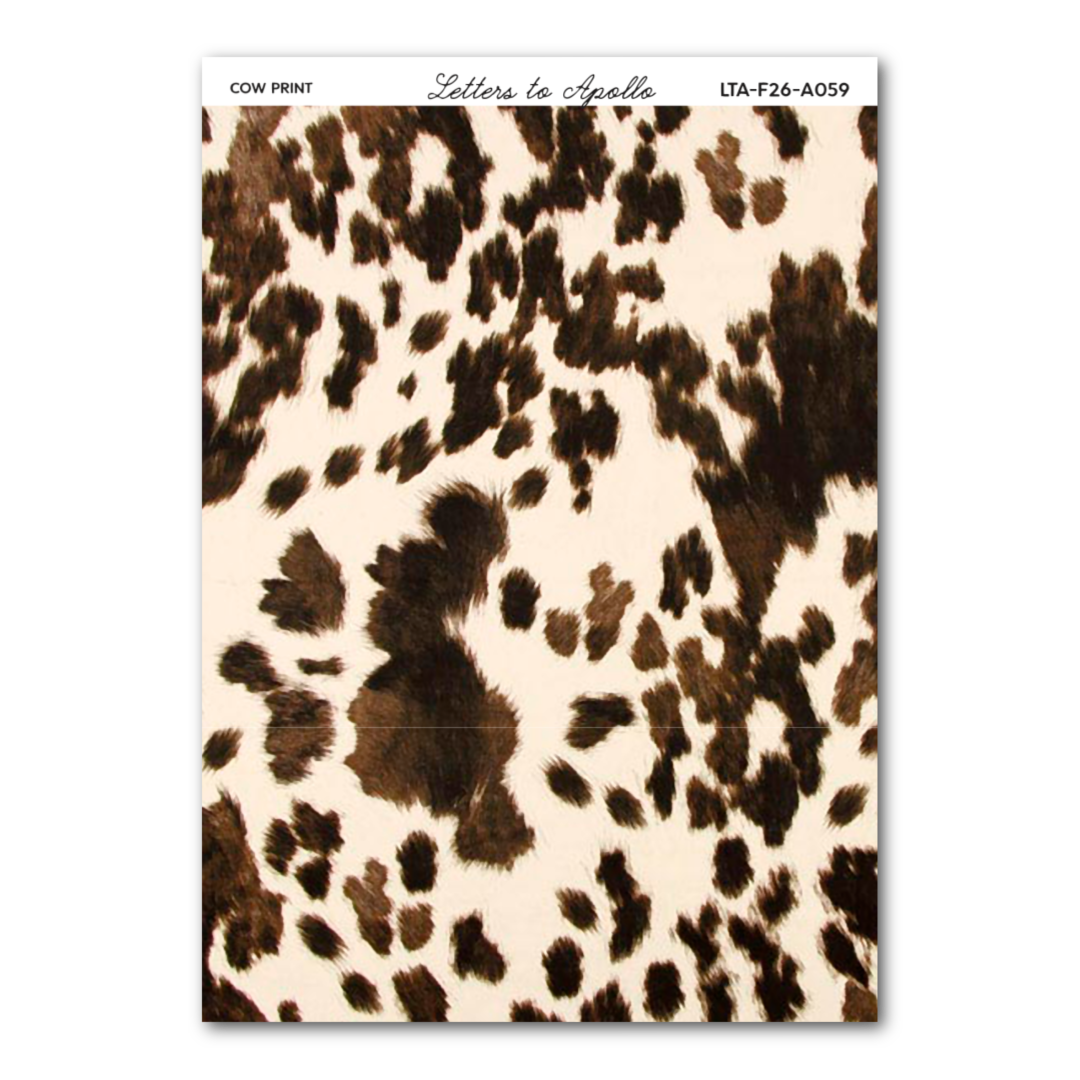 COW PRINT WASHI PAPER