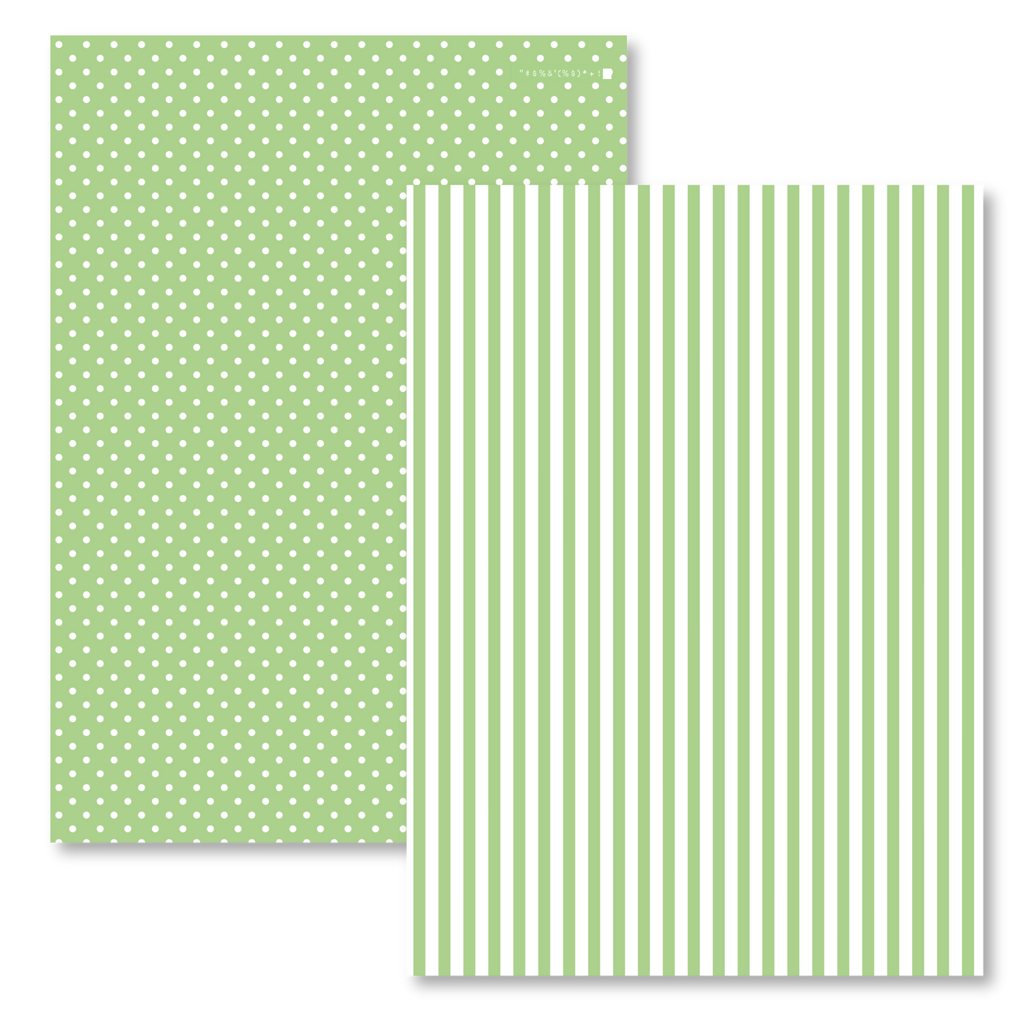 GREEN DOT & STRIPE