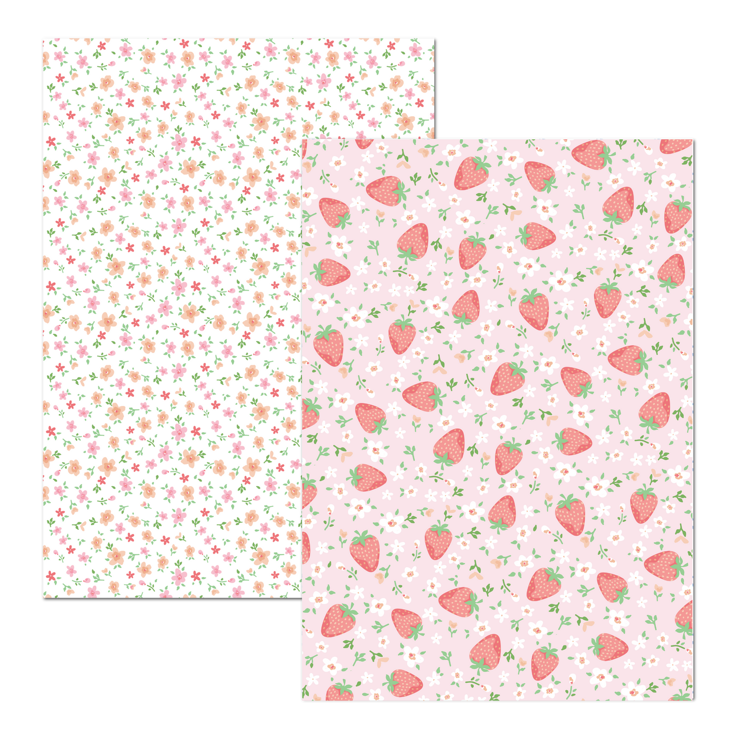 STRAWBERRY SHORTCAKE SCRAPBOOK PAPER