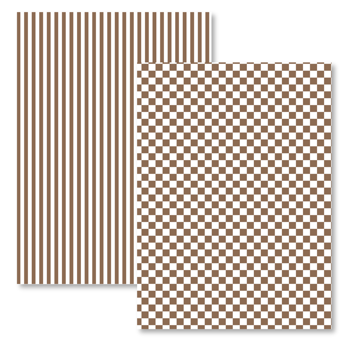 CHOCOLATE STRIPES & CHECKERED