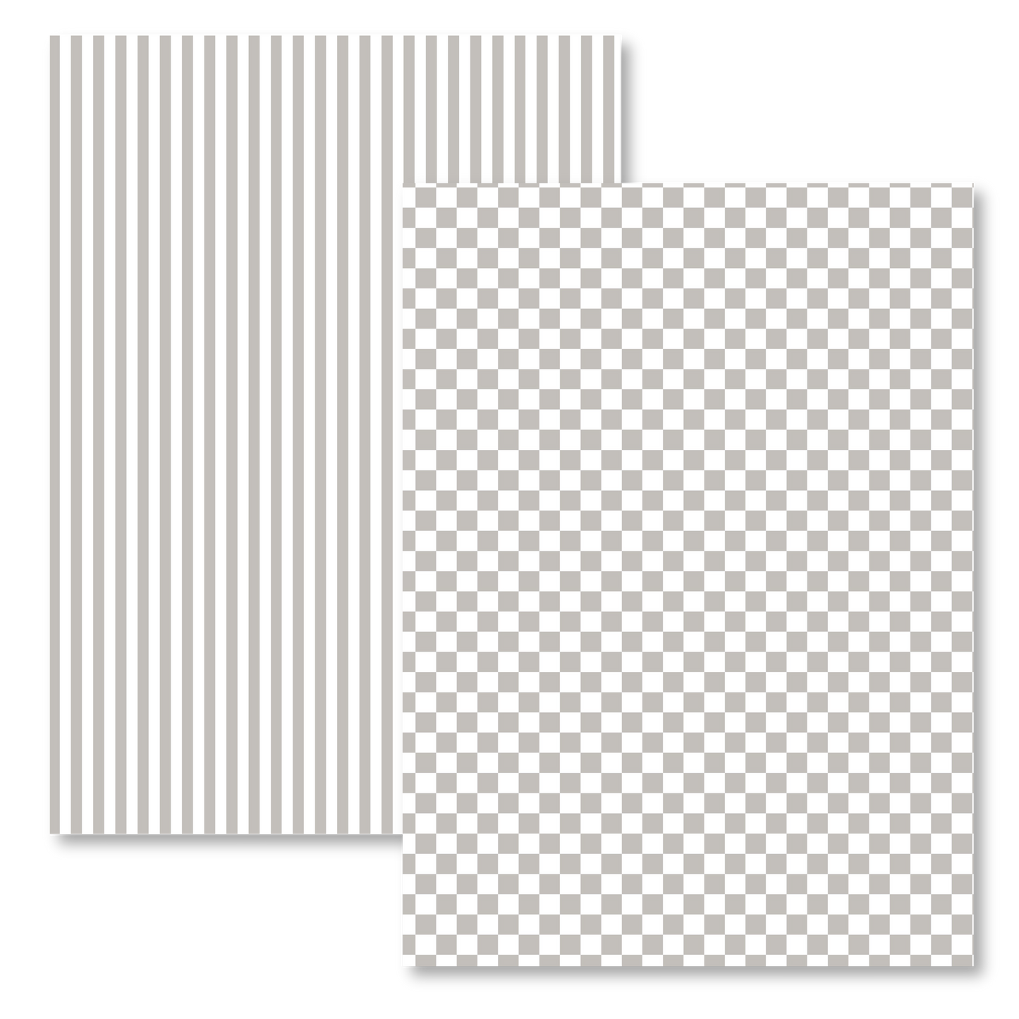 GREIGH STRIPES & CHECKERED