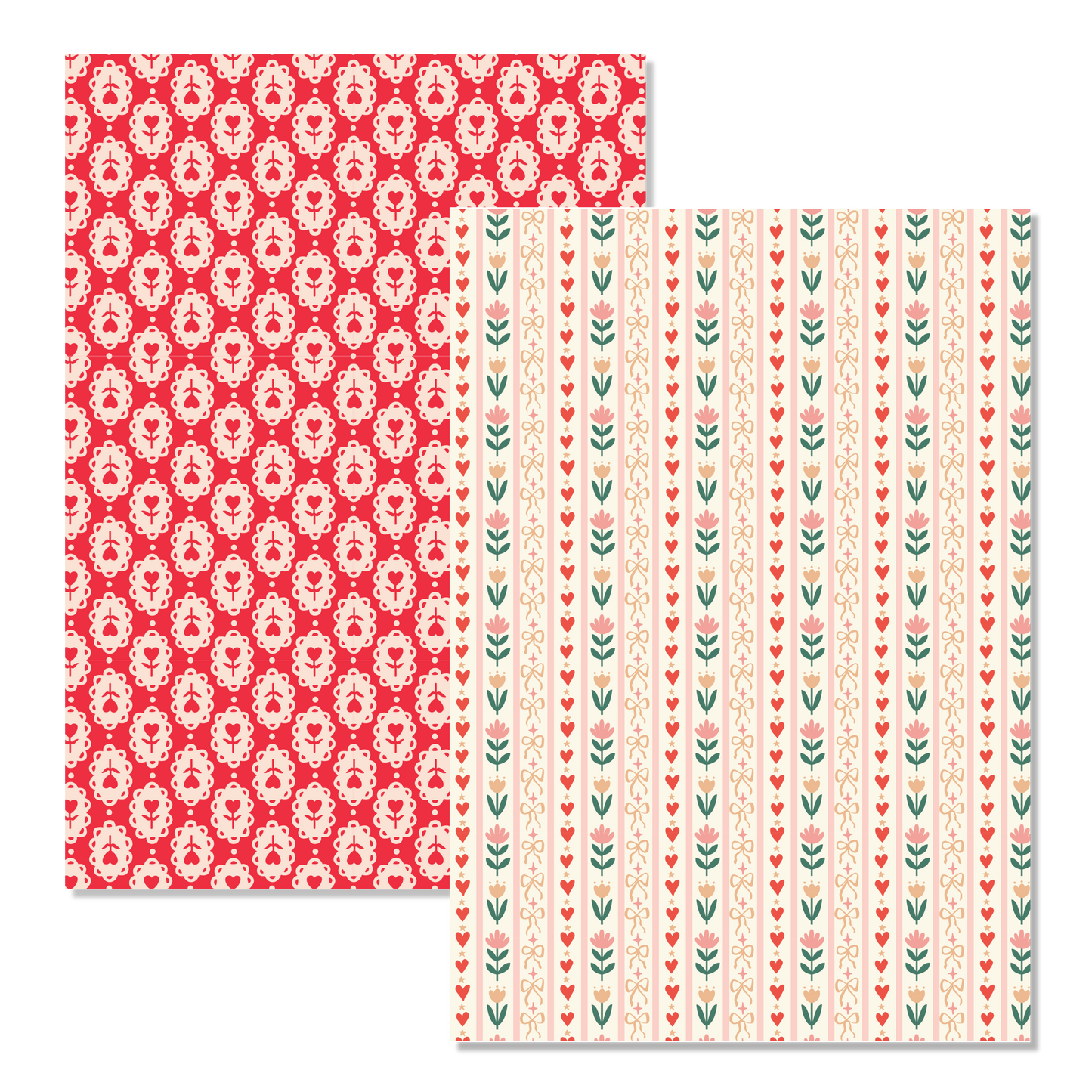 LOVER SCRAPBOOK PAPER