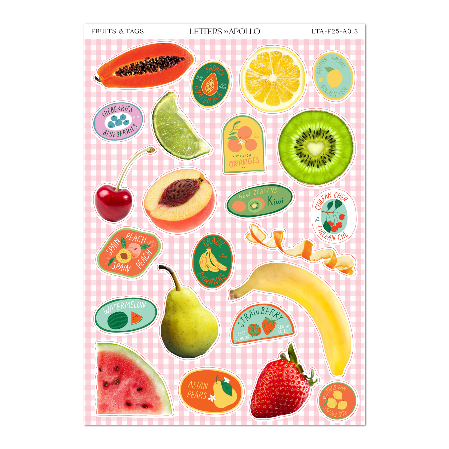 FRUITS & TAGS