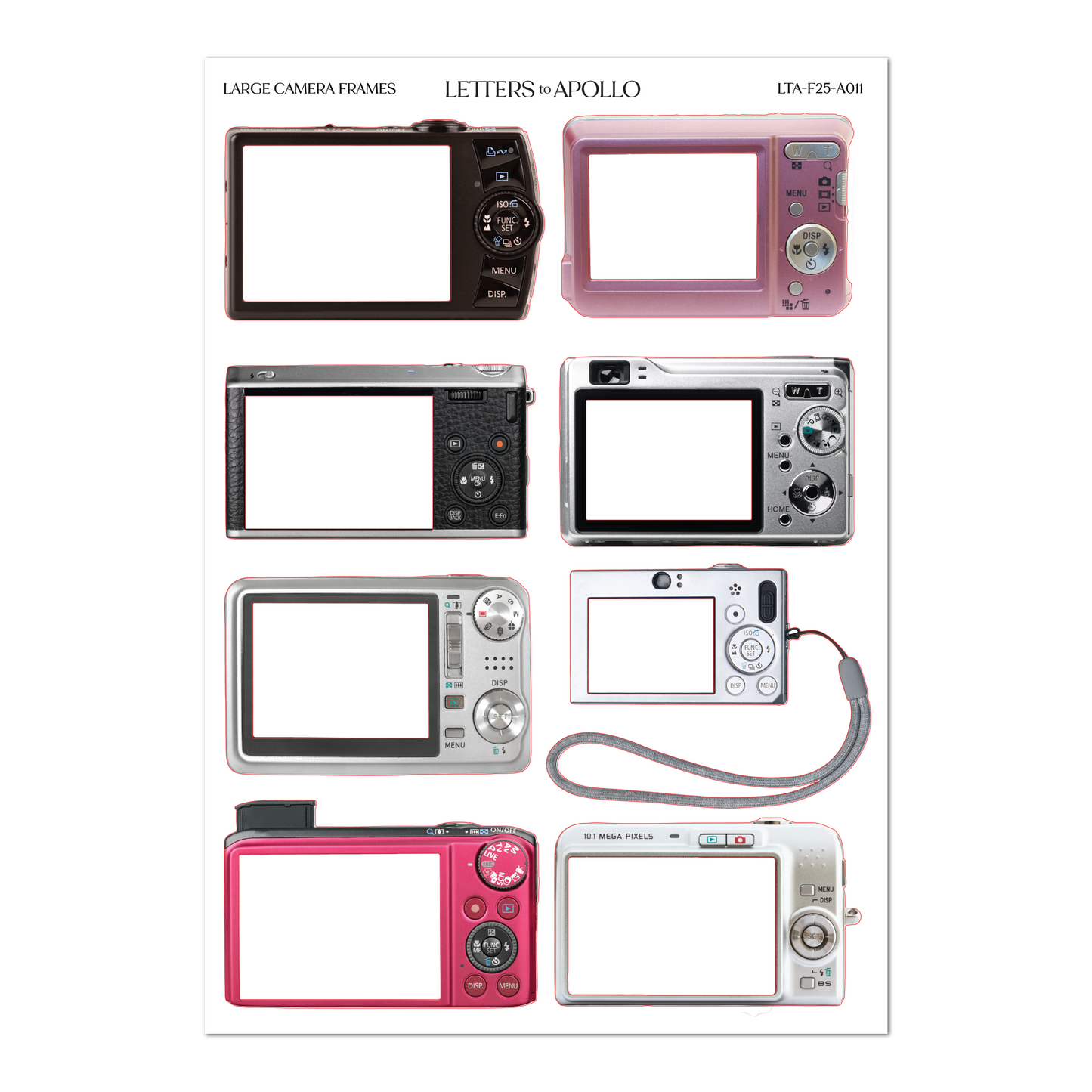 LARGE CAMERA FRAMES