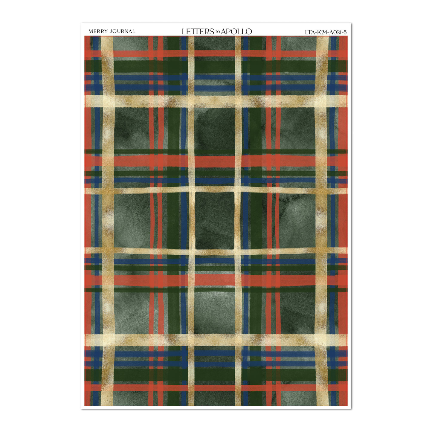 MERRY WASHI PAPER