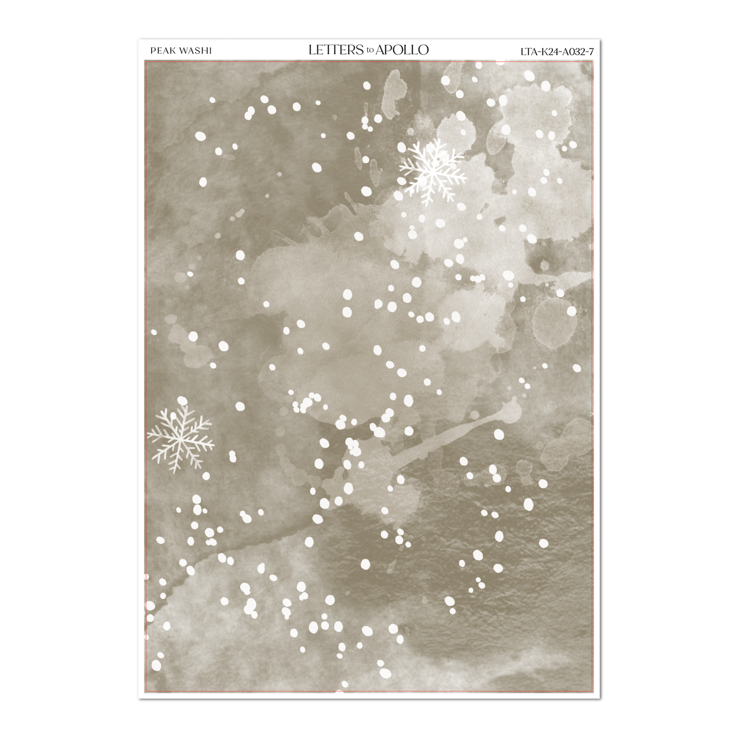 PEAK WASHI PAPER