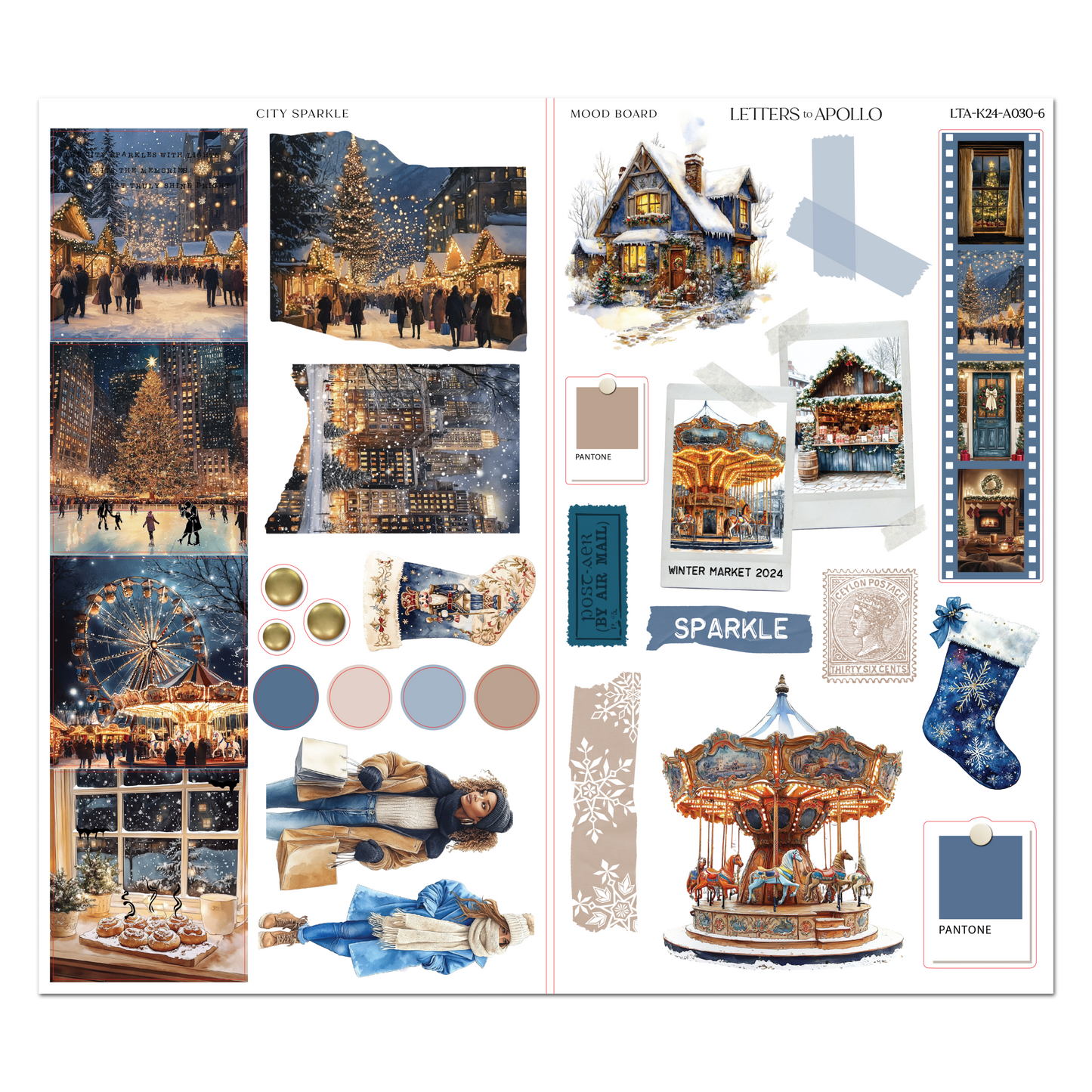 CITY SPARKLE MOOD BOARD