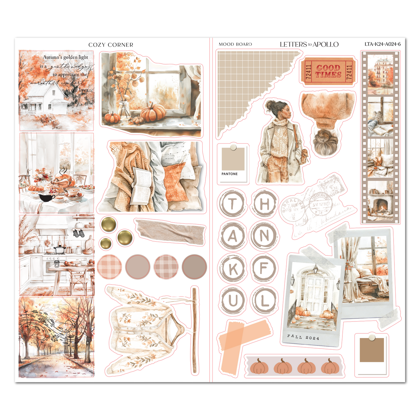 COZY CORNER MOOD BOARD