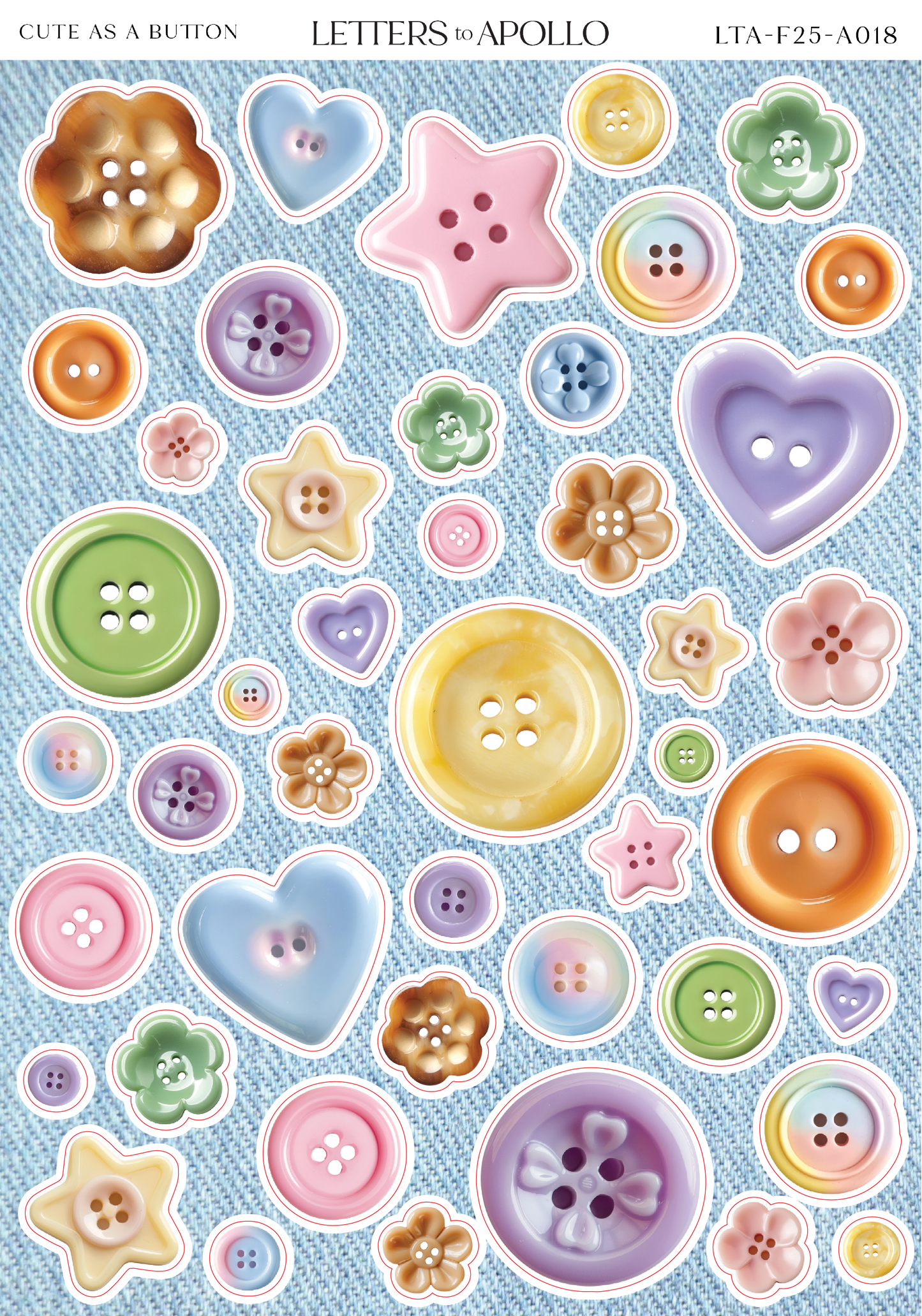 CUTE AS A BUTTON