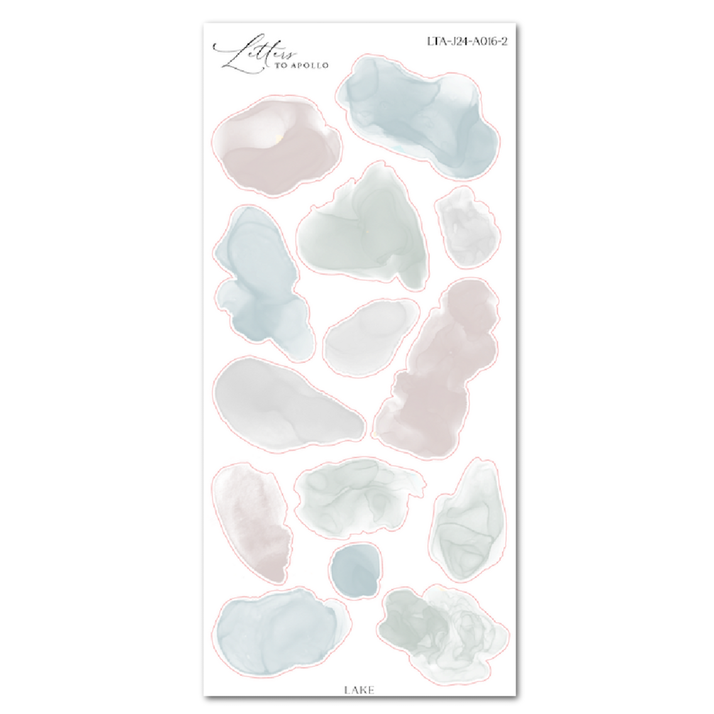 LAKE INK STAIN