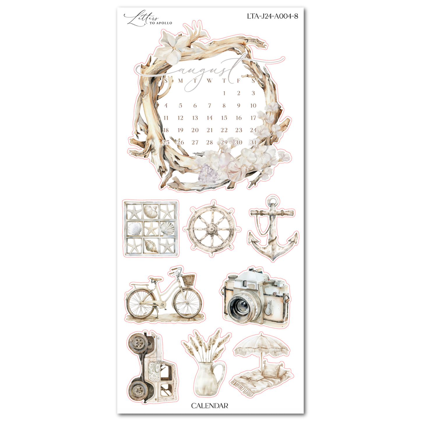 Salty Breeze Calendar