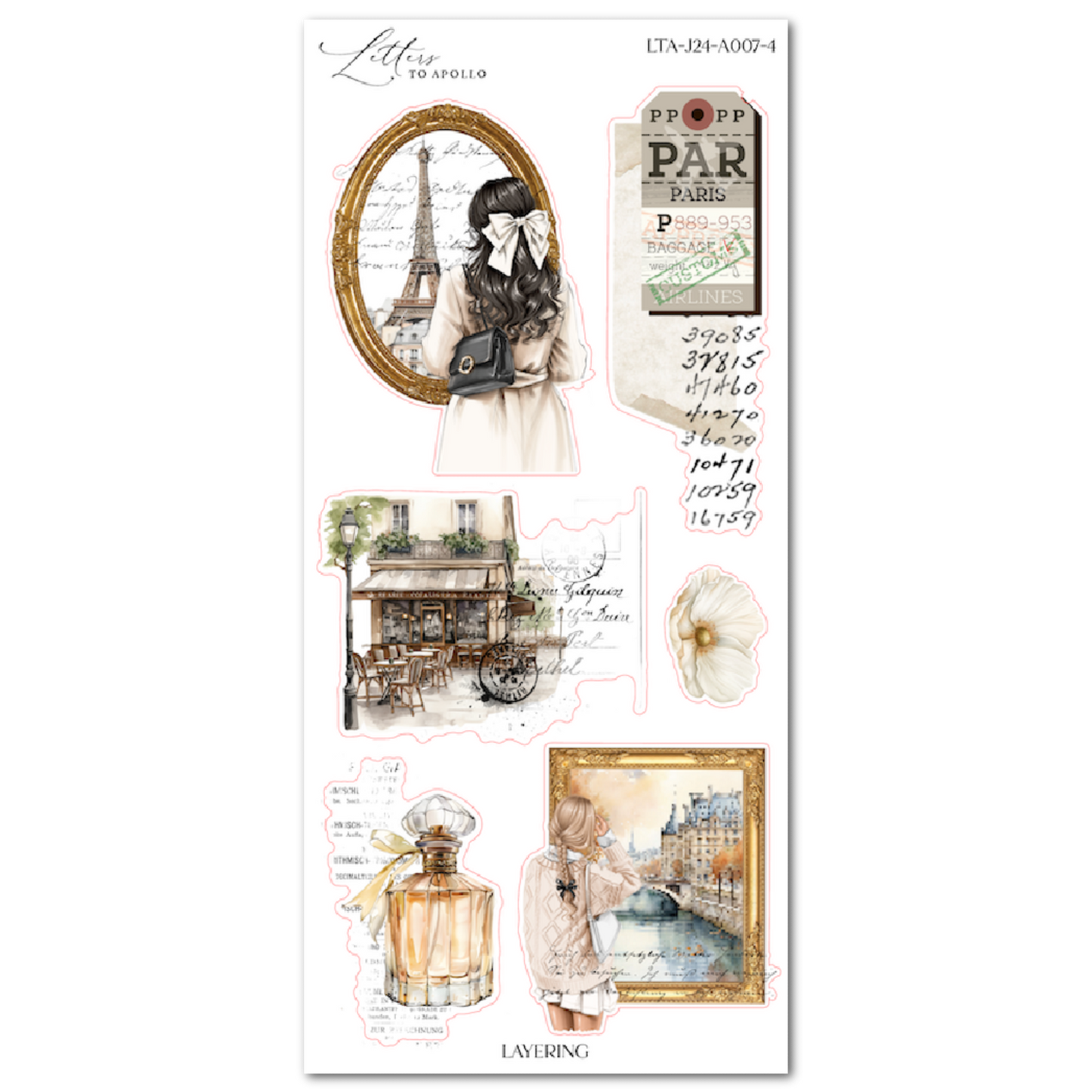 Je T'aime Journal Bundle - All 10 Pages