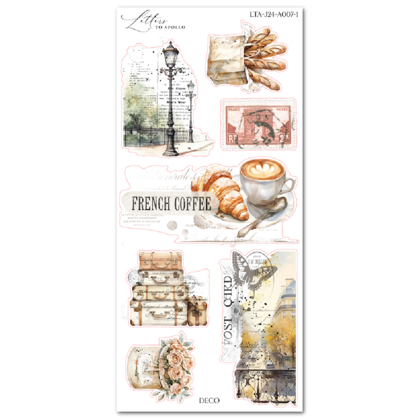 Je T'aime Journal Bundle - All 10 Pages