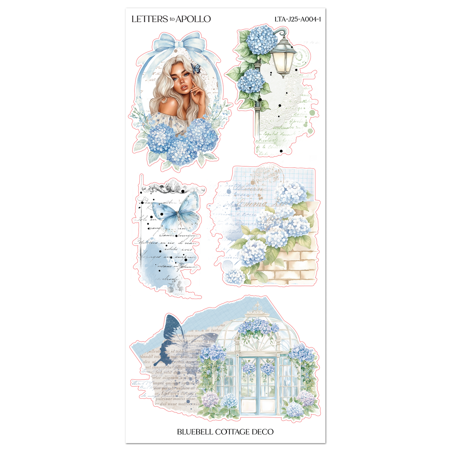 BLUEBELL COTTAGE JOURNAL BUNDLE - 10 PAGES