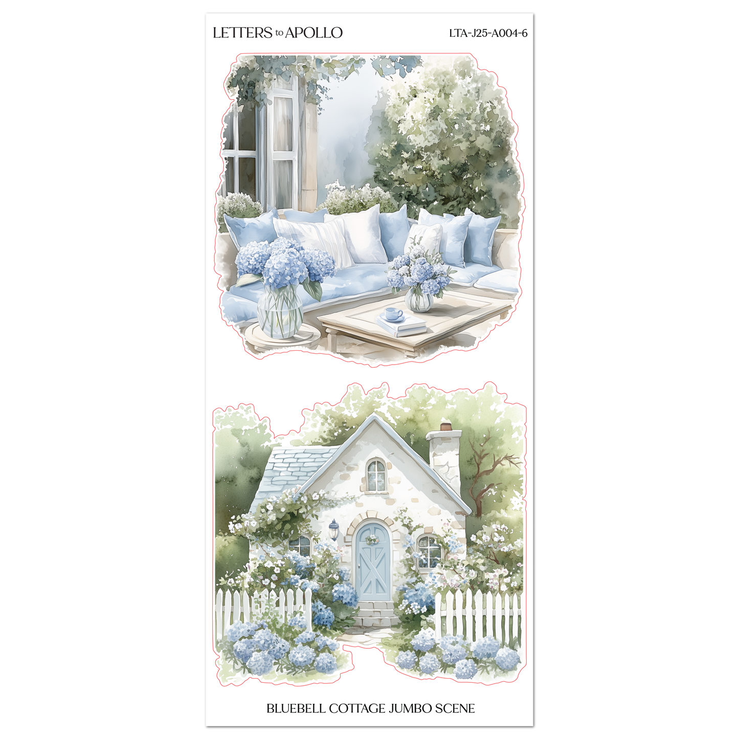 BLUEBELL COTTAGE JUMBO SCENE