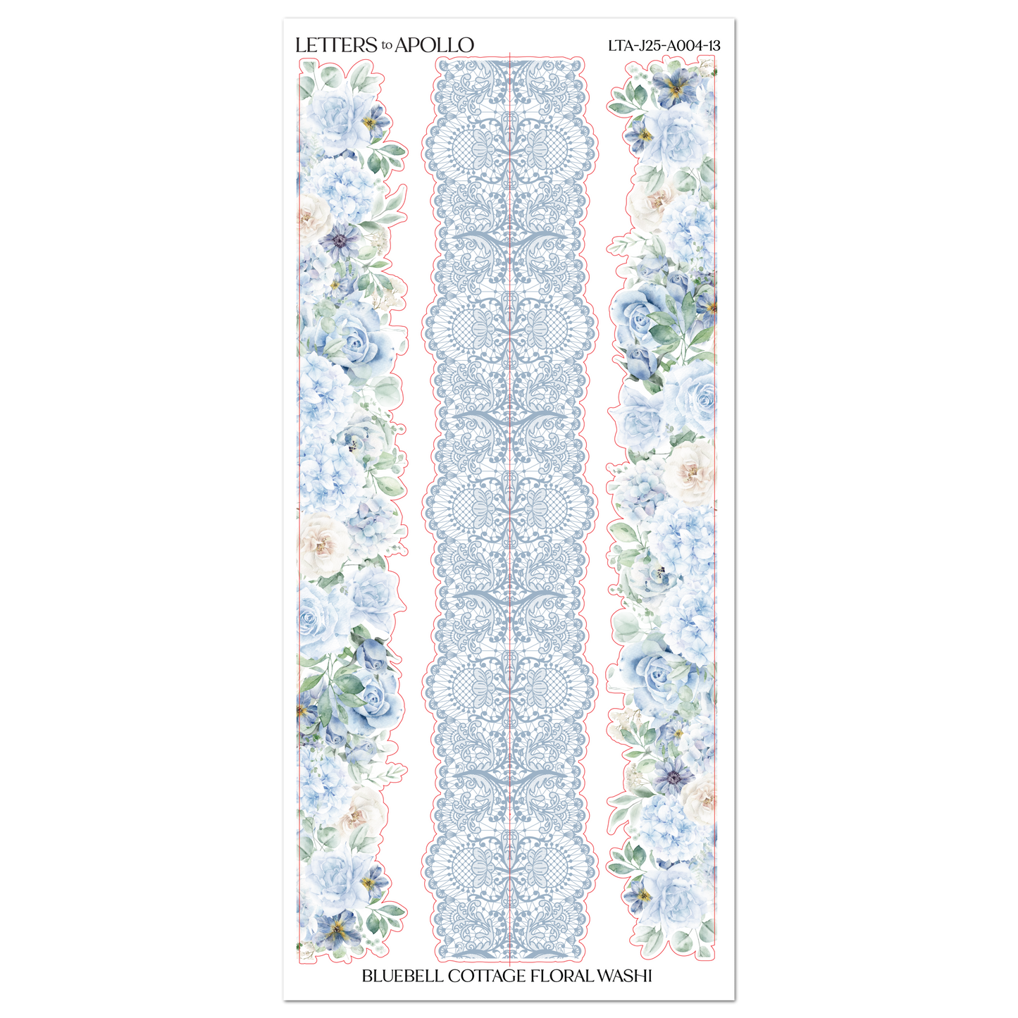 BLUEBELL COTTAGE FLORAL WASHI