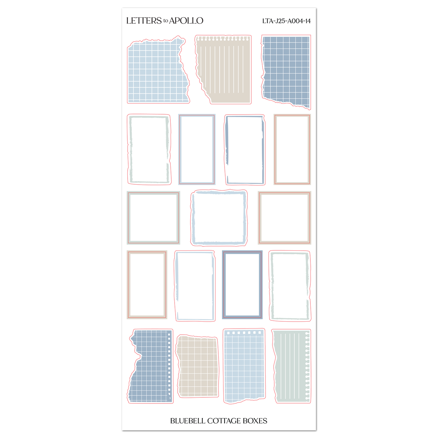 BLUEBELL COTTAGE BUNDLE - 7 PAGES