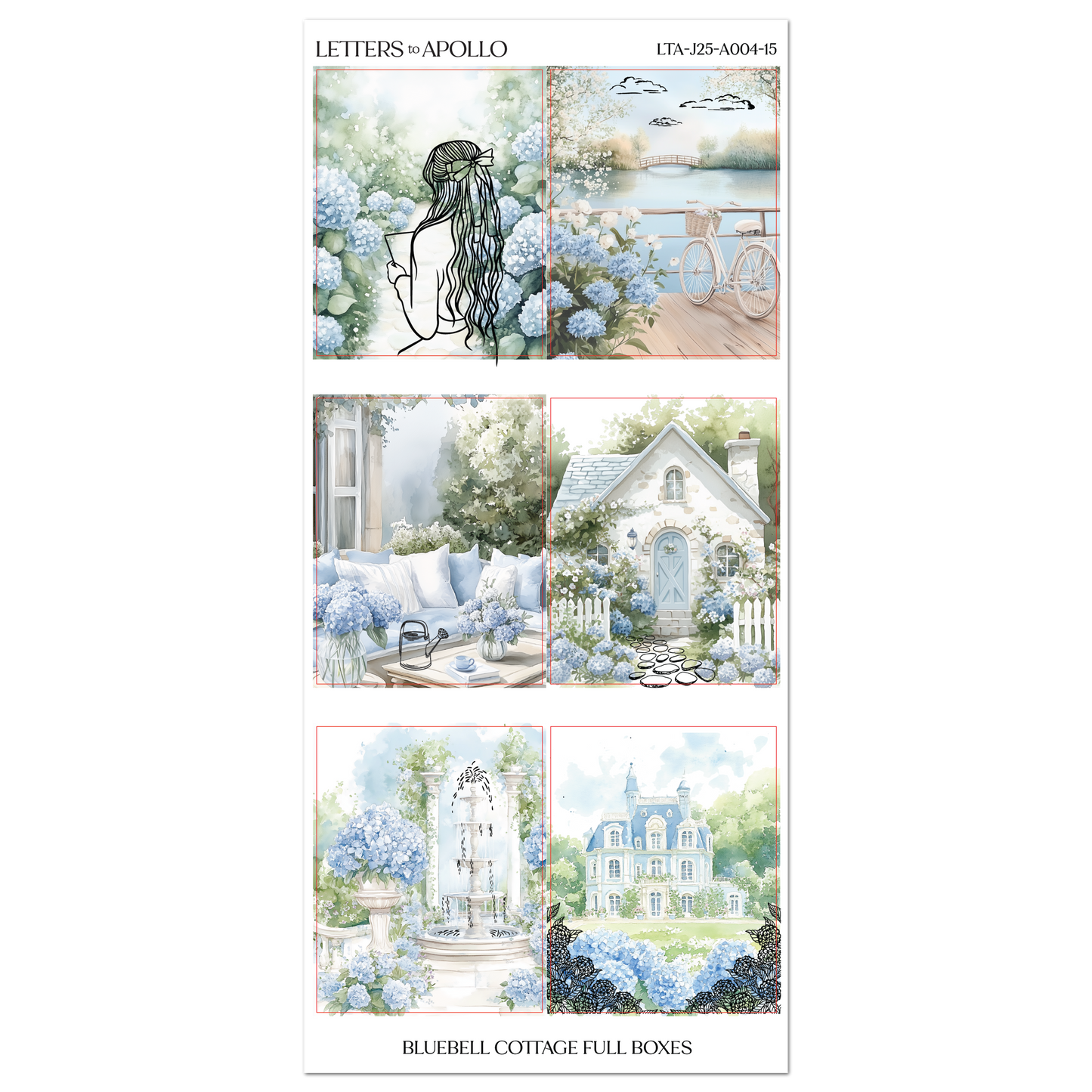 BLUEBELL COTTAGE BUNDLE - 7 PAGES