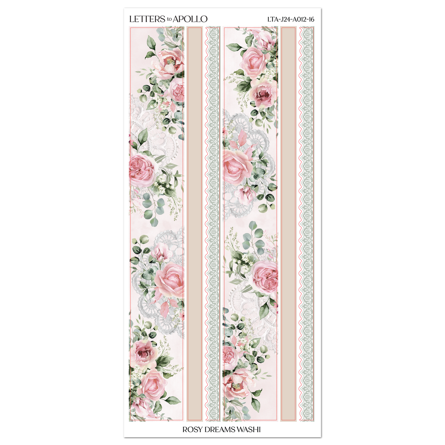 ROSEY DREAMS WASHI