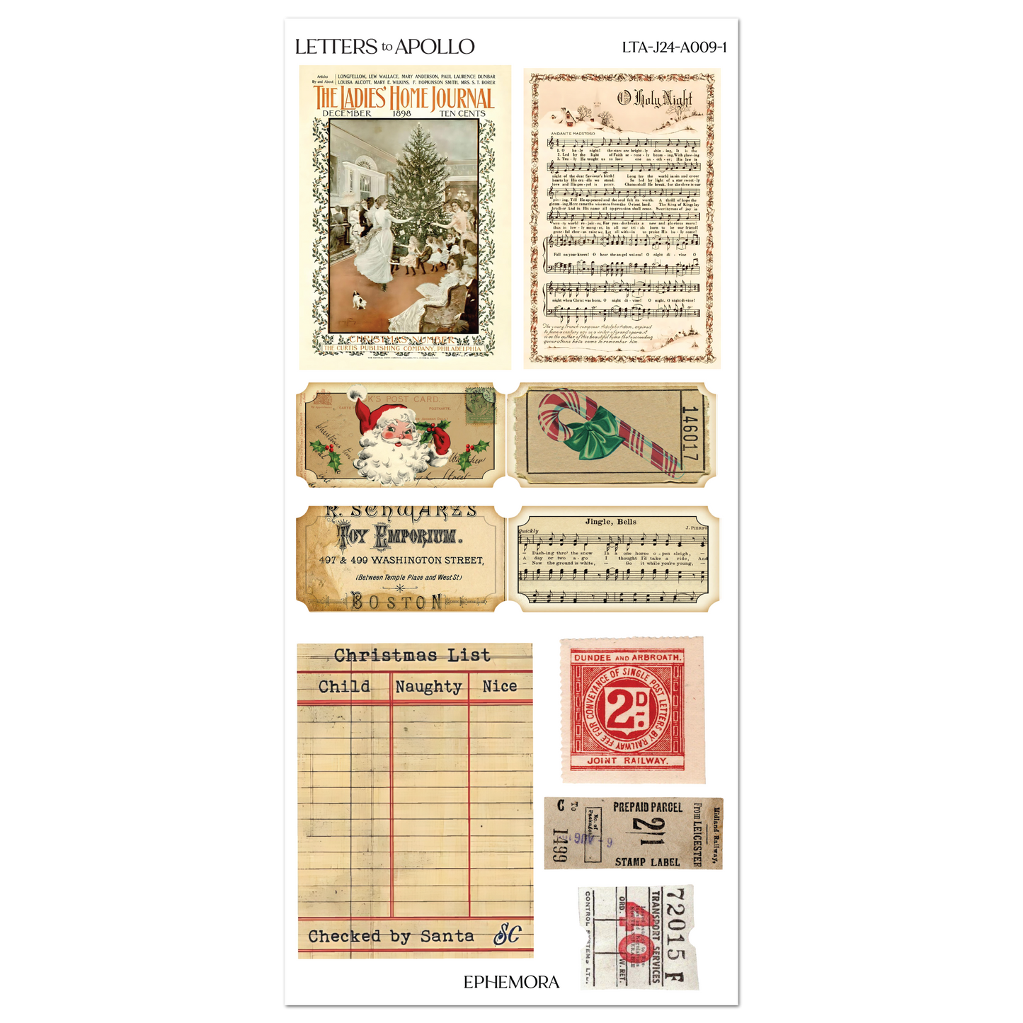 MERRY JOURNAL BUNDLE - ALL 10 PAGES