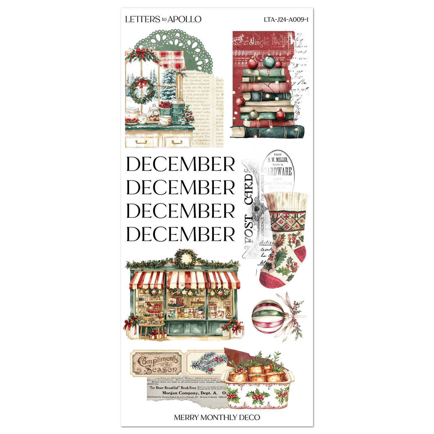MERRY MONTHLY DECO