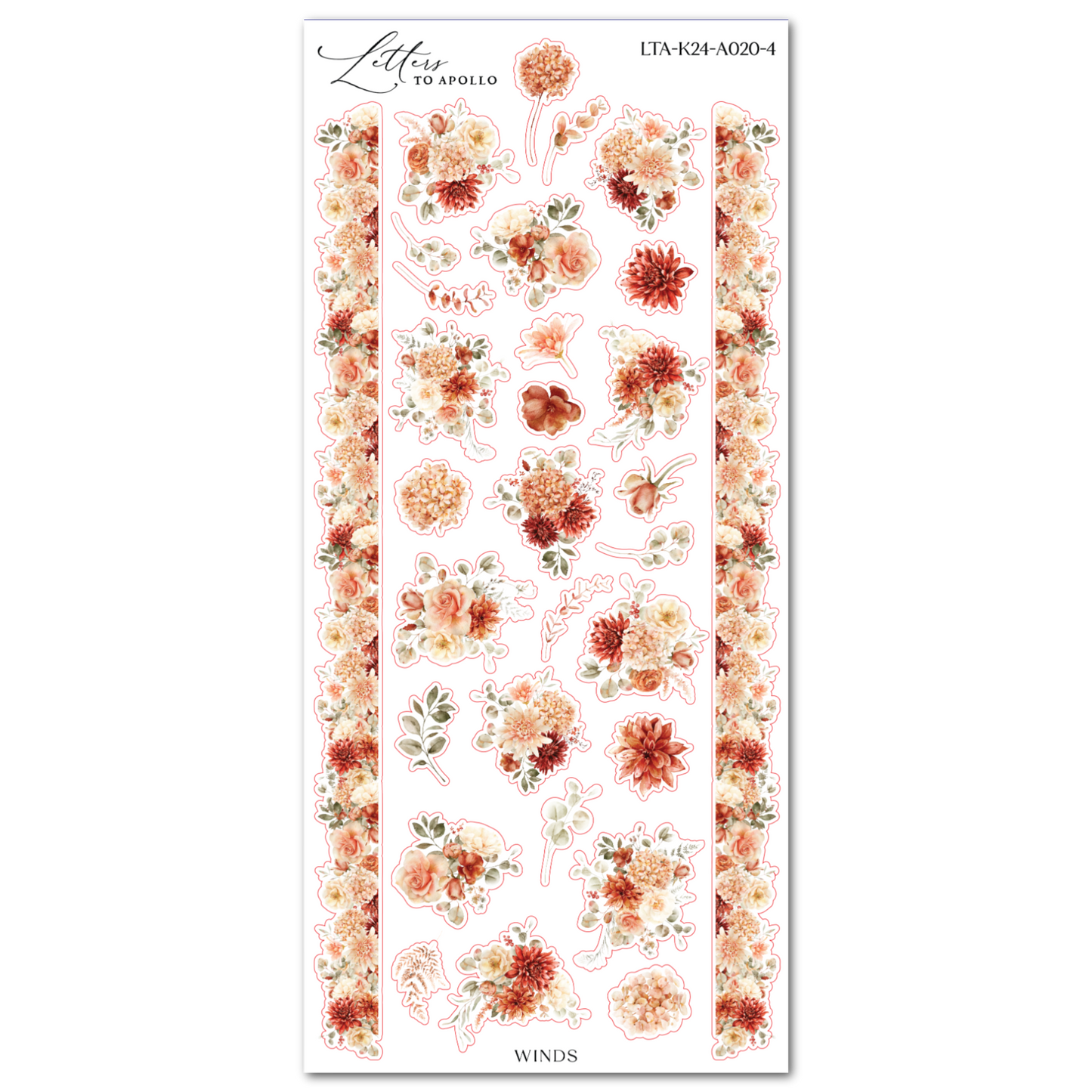 WINDS FLORAL AND FLORAL WASHI