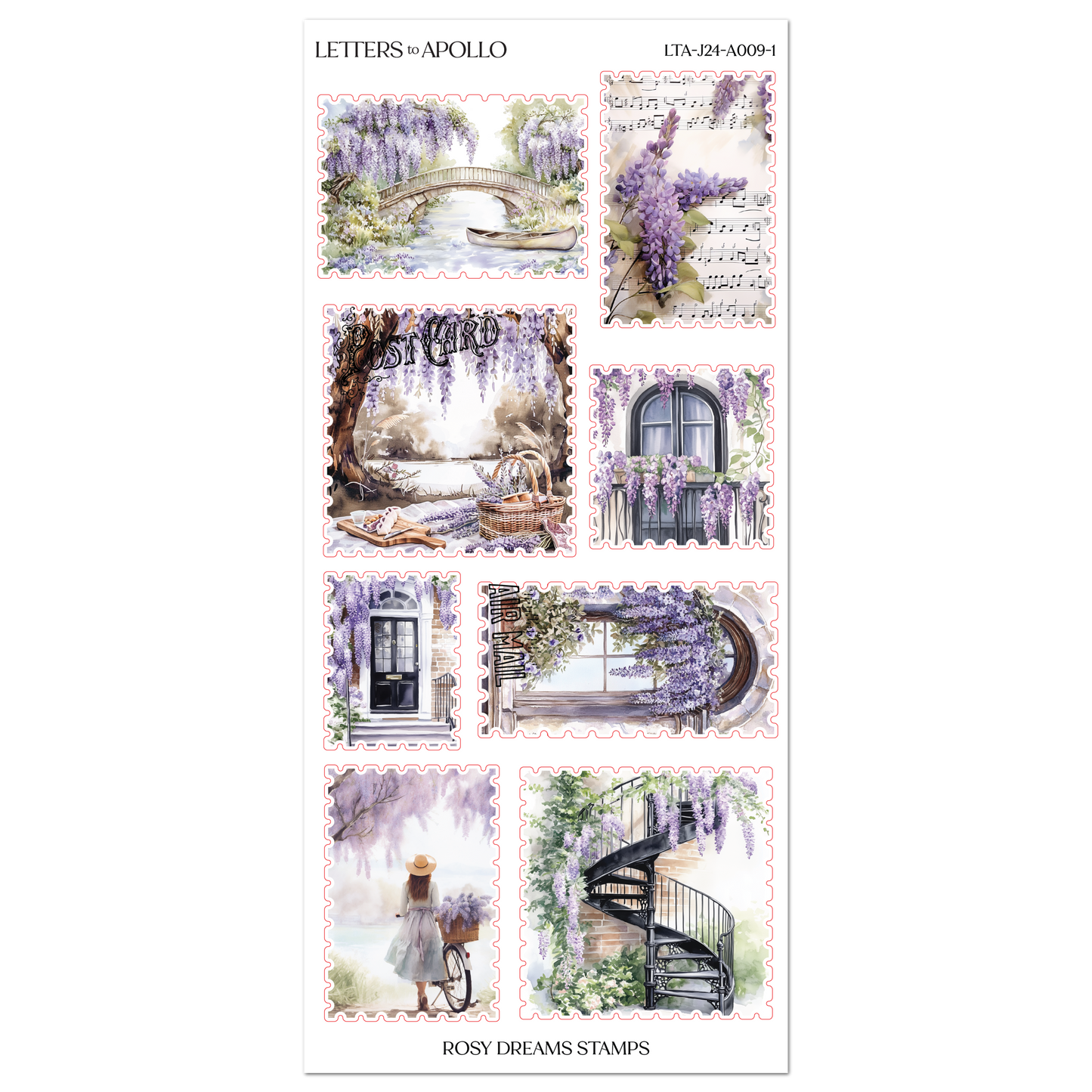 WISTERIA LANE STAMPS