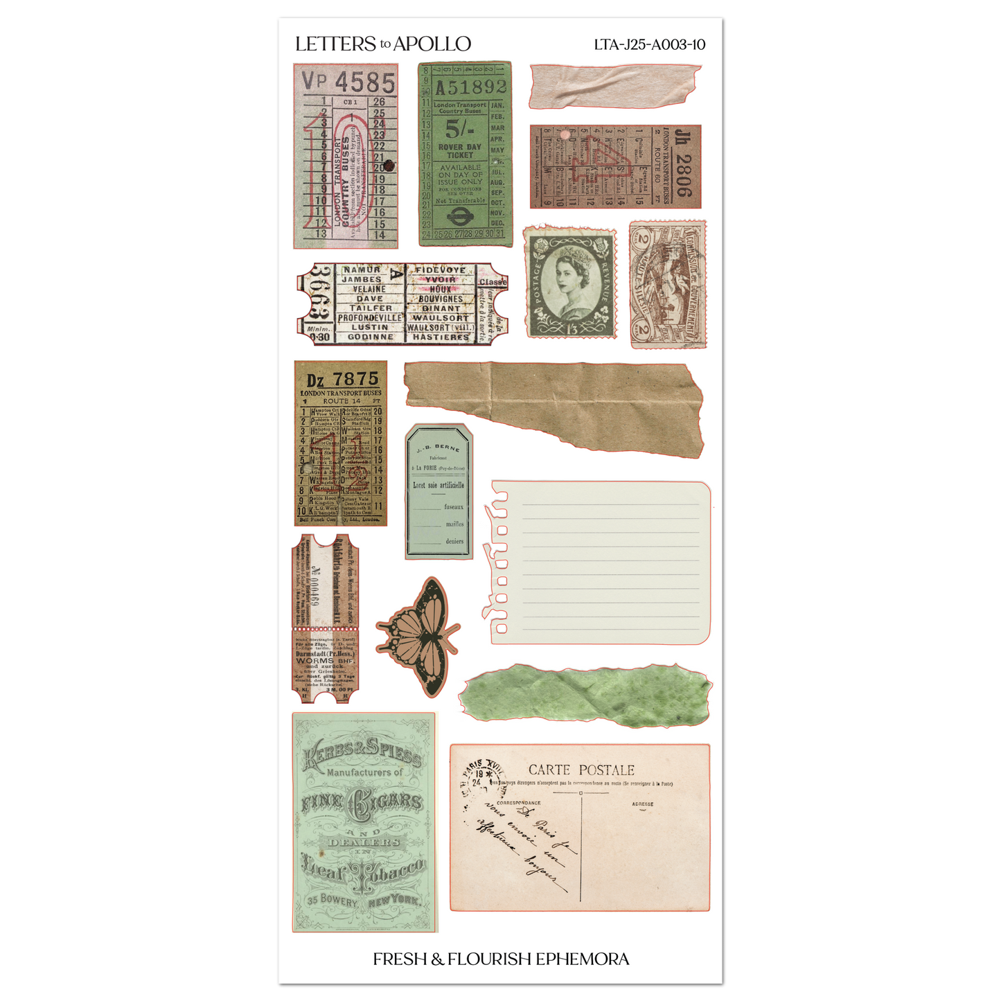 FRESH & FLOURISH EPHEMERA