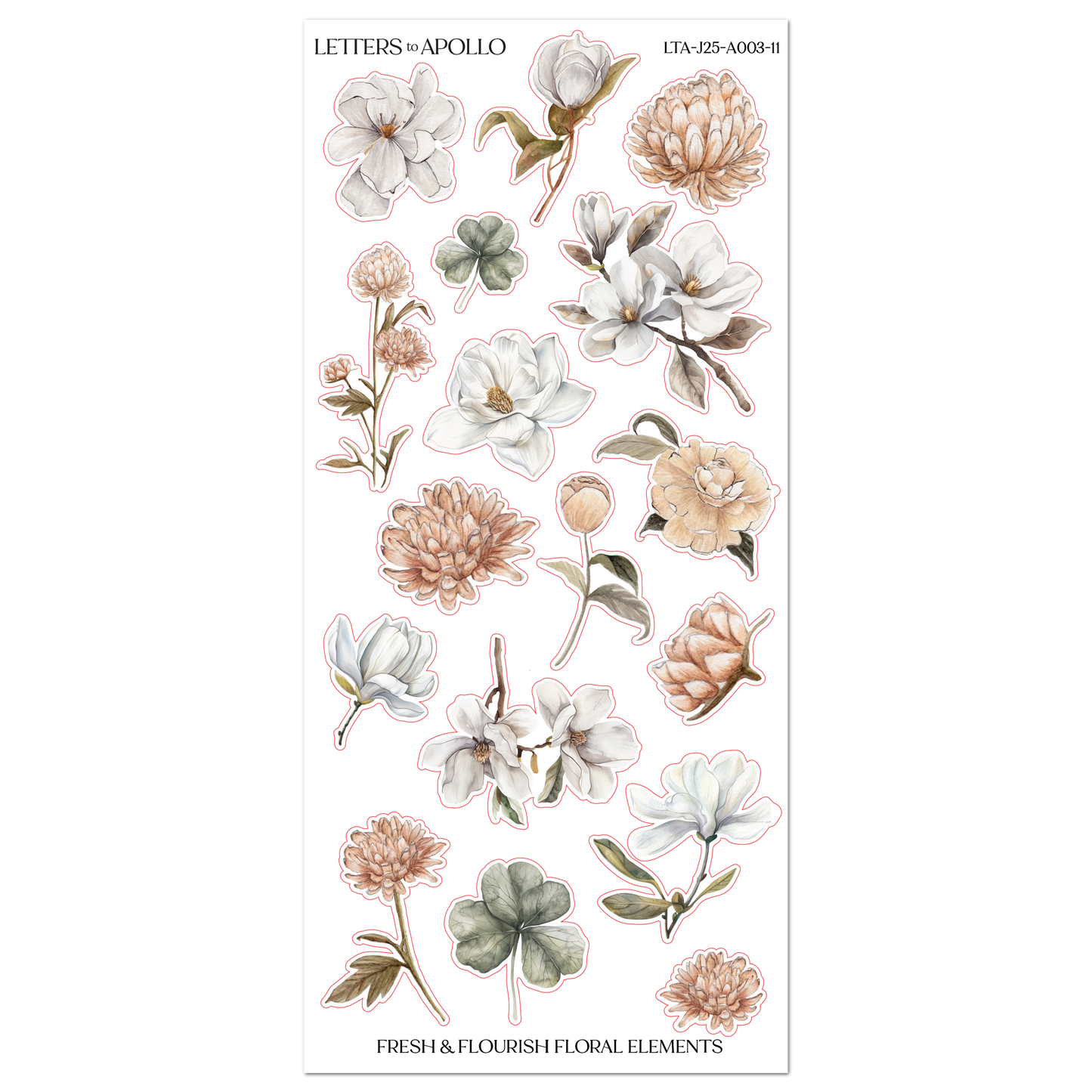 FRESH & FLOURISH FLORAL ELEMENTS