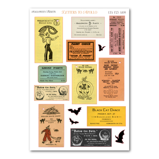 HALLOWEEN TICKETS