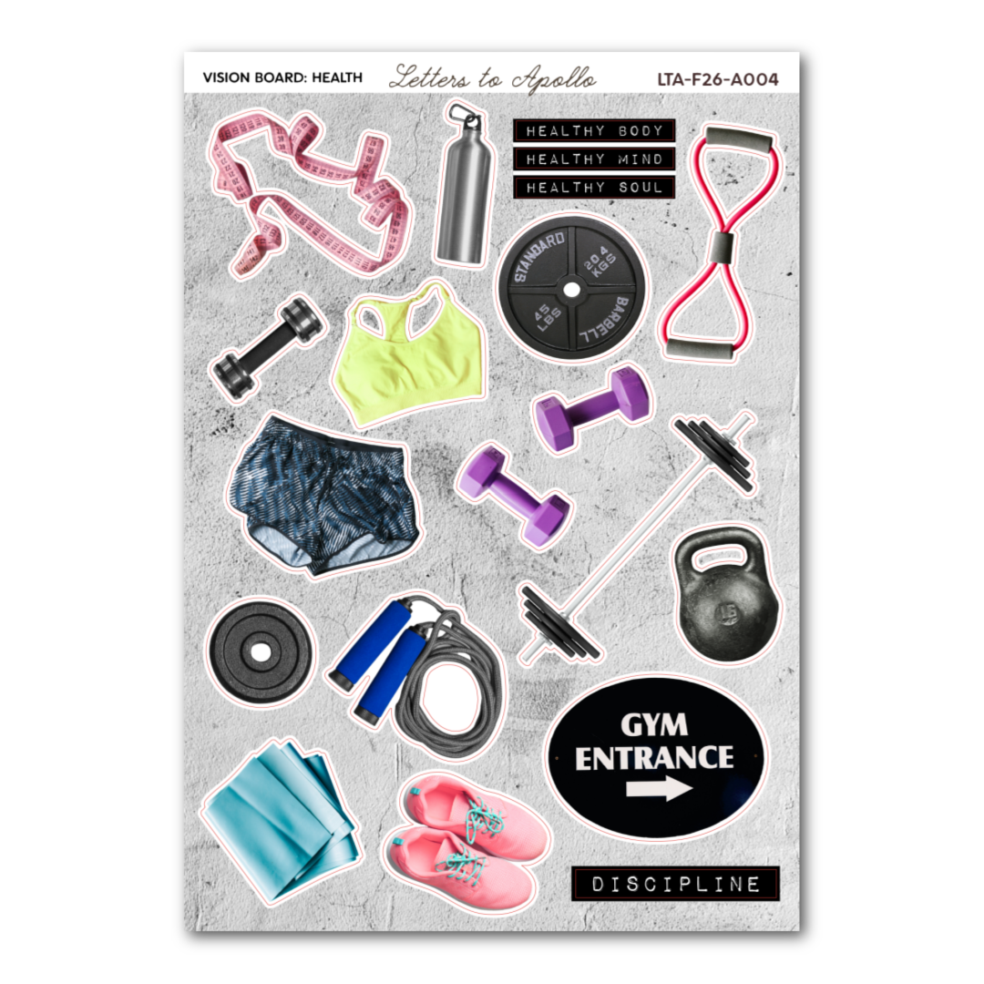 VISION BOARD: HEALTH