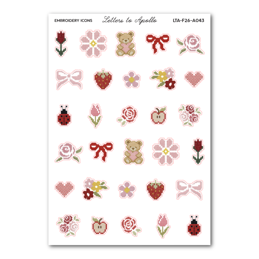 EMBROIDERY ICONS