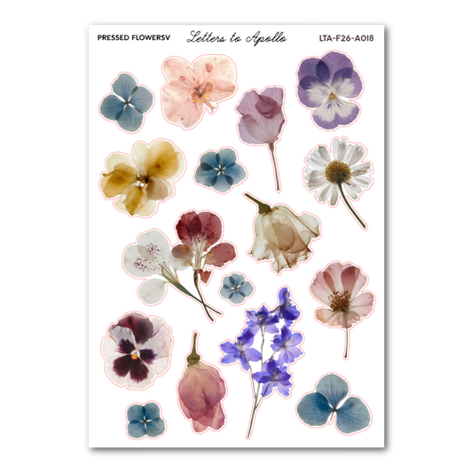 PRESSED FLOWERS