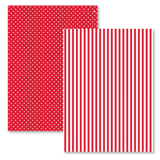 RED DOT & STRIPE