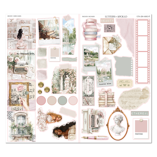 ROSY DREAMS MOOD BOARD