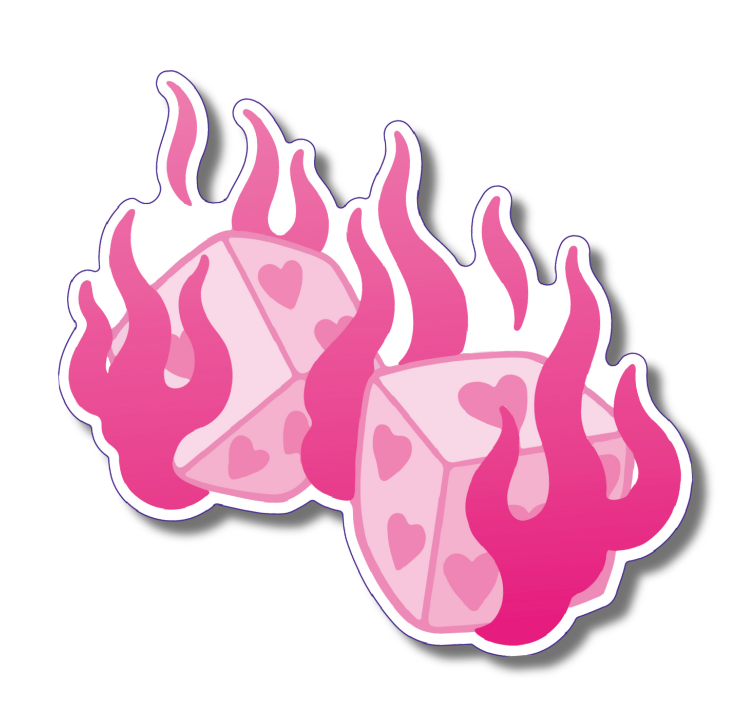 FLAMING DICE