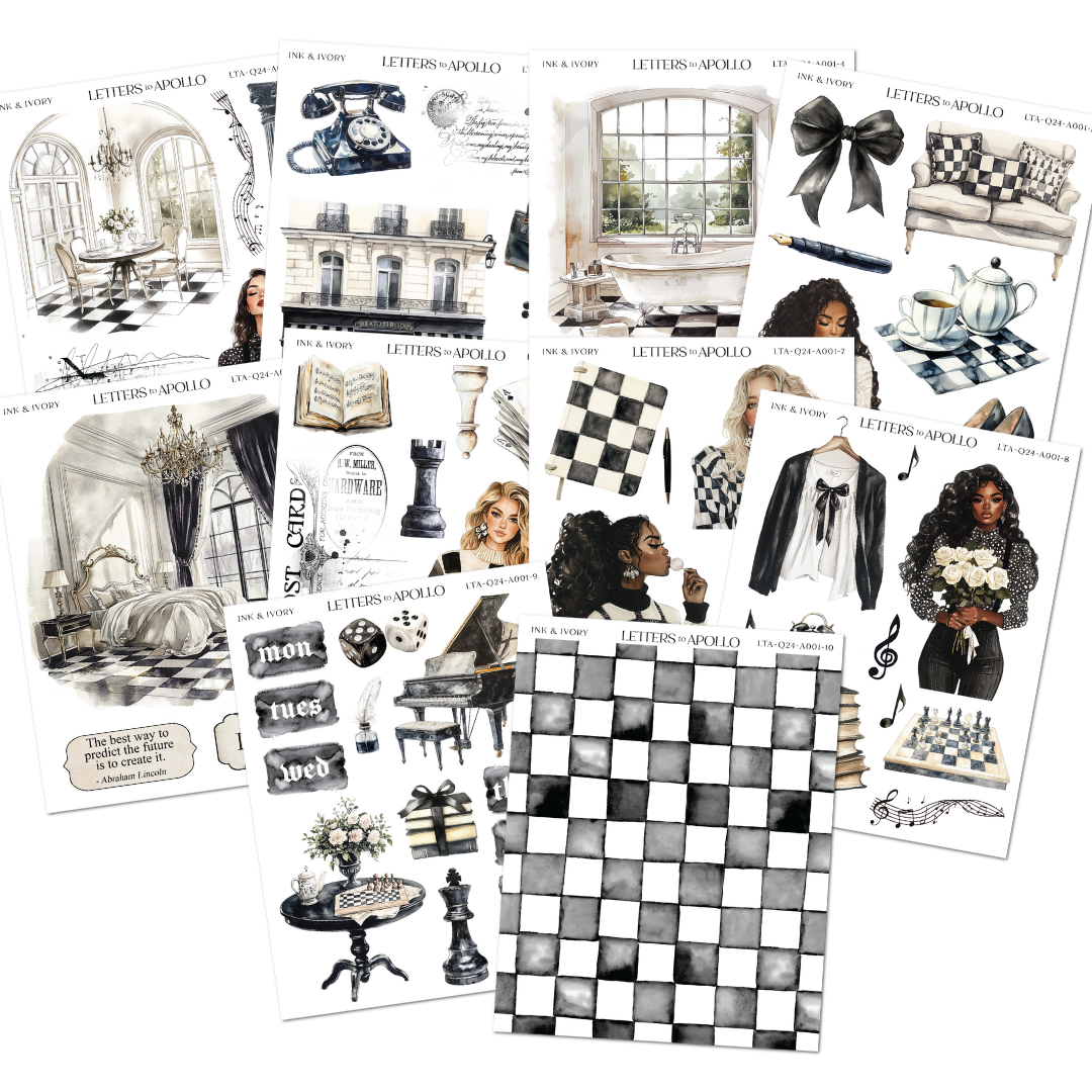 INK & IVORY BUNDLE – Letters to Apollo