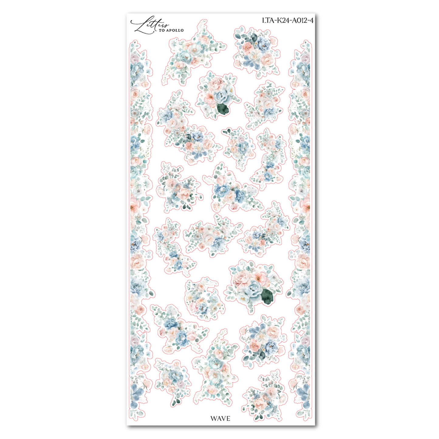 WAVES FLORAL AND FLORAL WASHI