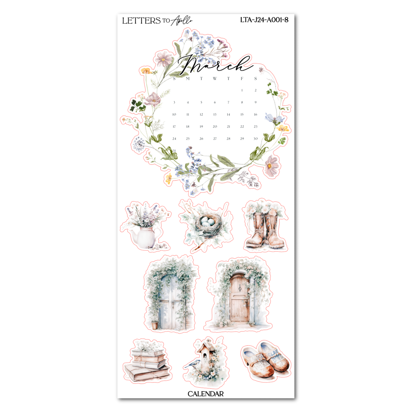 Spring Bloom Journal Bundle - All 8 Pages