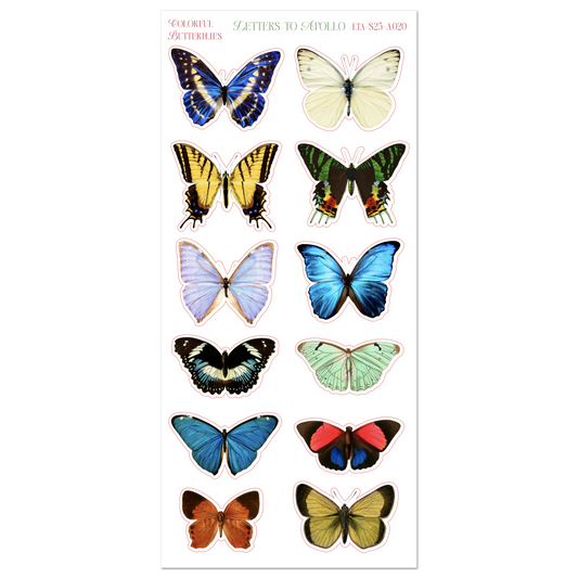 COLORFUL BUTTERFLIES