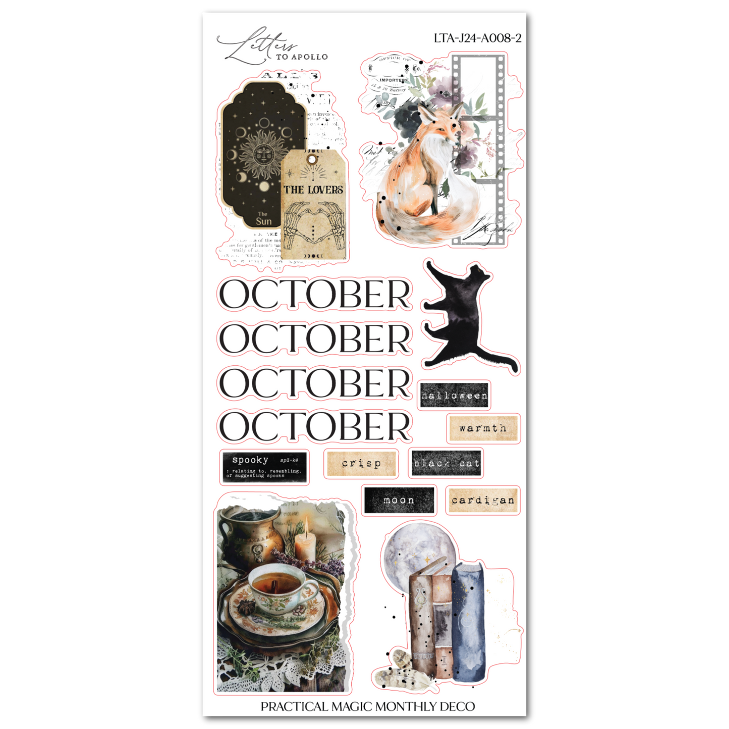 Practical Magic Monthly Deco