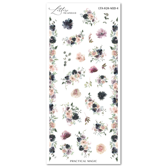 PRACTICAL MAGIC FLORAL AND FLORAL WASHI