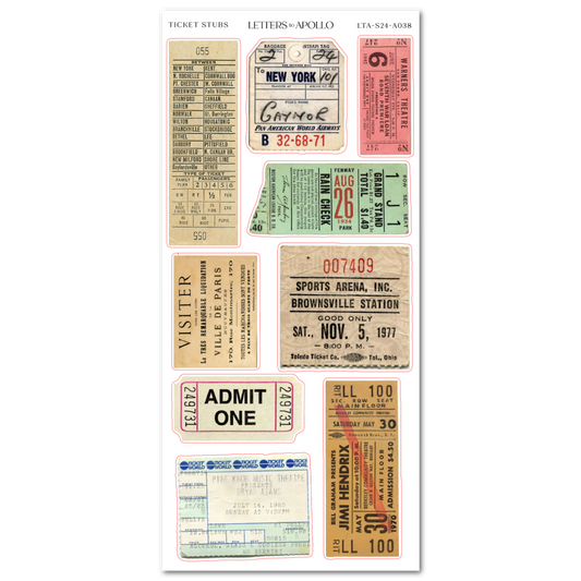 TICKET STUBS 2