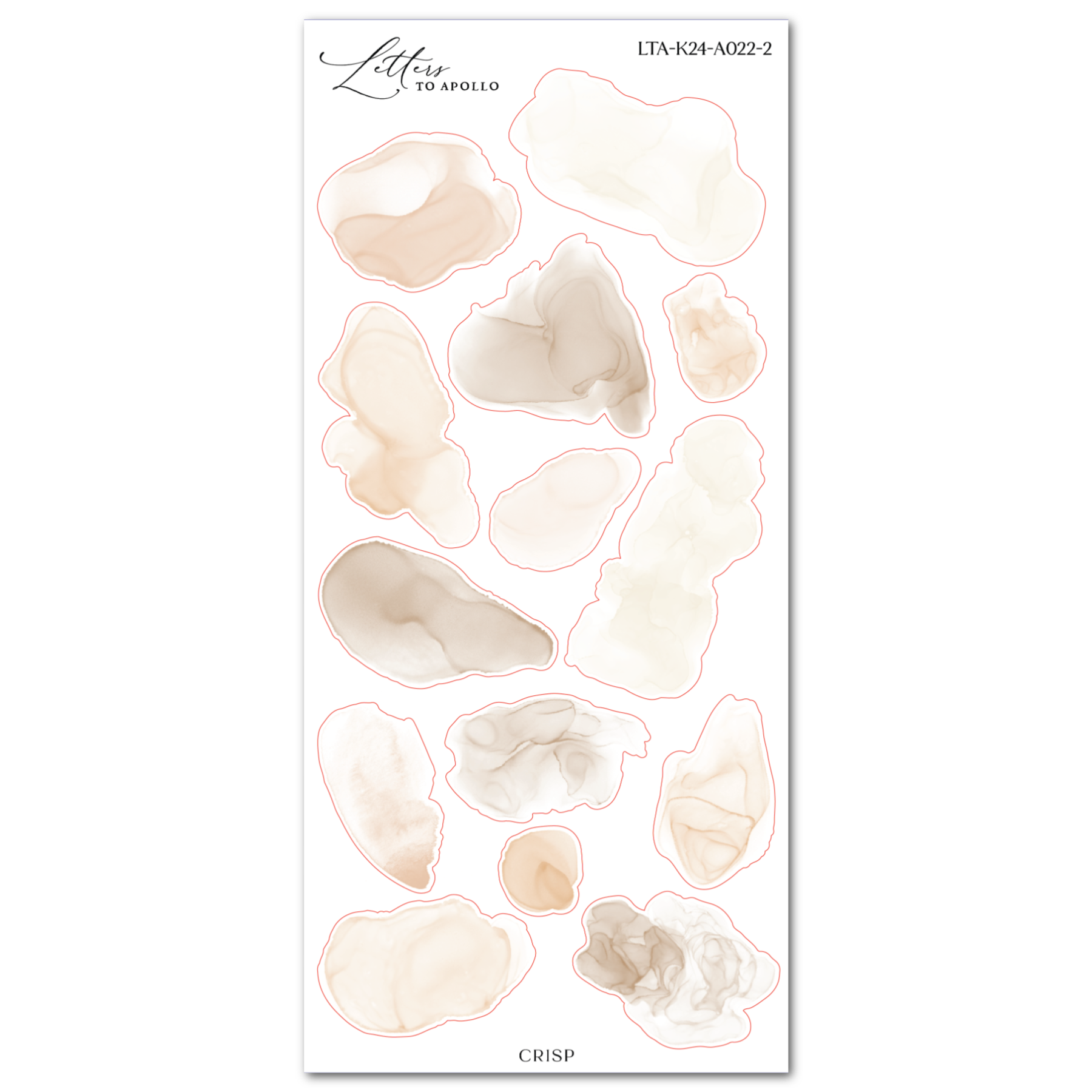 Chrisp Ink CRISP INK STAIN – Letters to Apollo