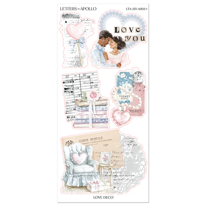 LOVE JOURNAL BUNDLE - 10 PAGES