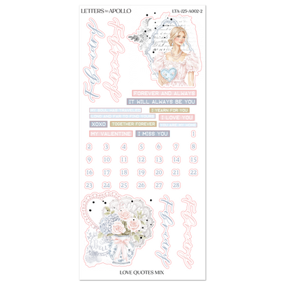 LOVE JOURNAL BUNDLE - 10 PAGES
