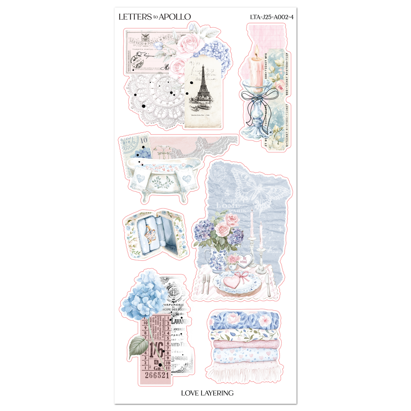 LOVE JOURNAL BUNDLE - 10 PAGES