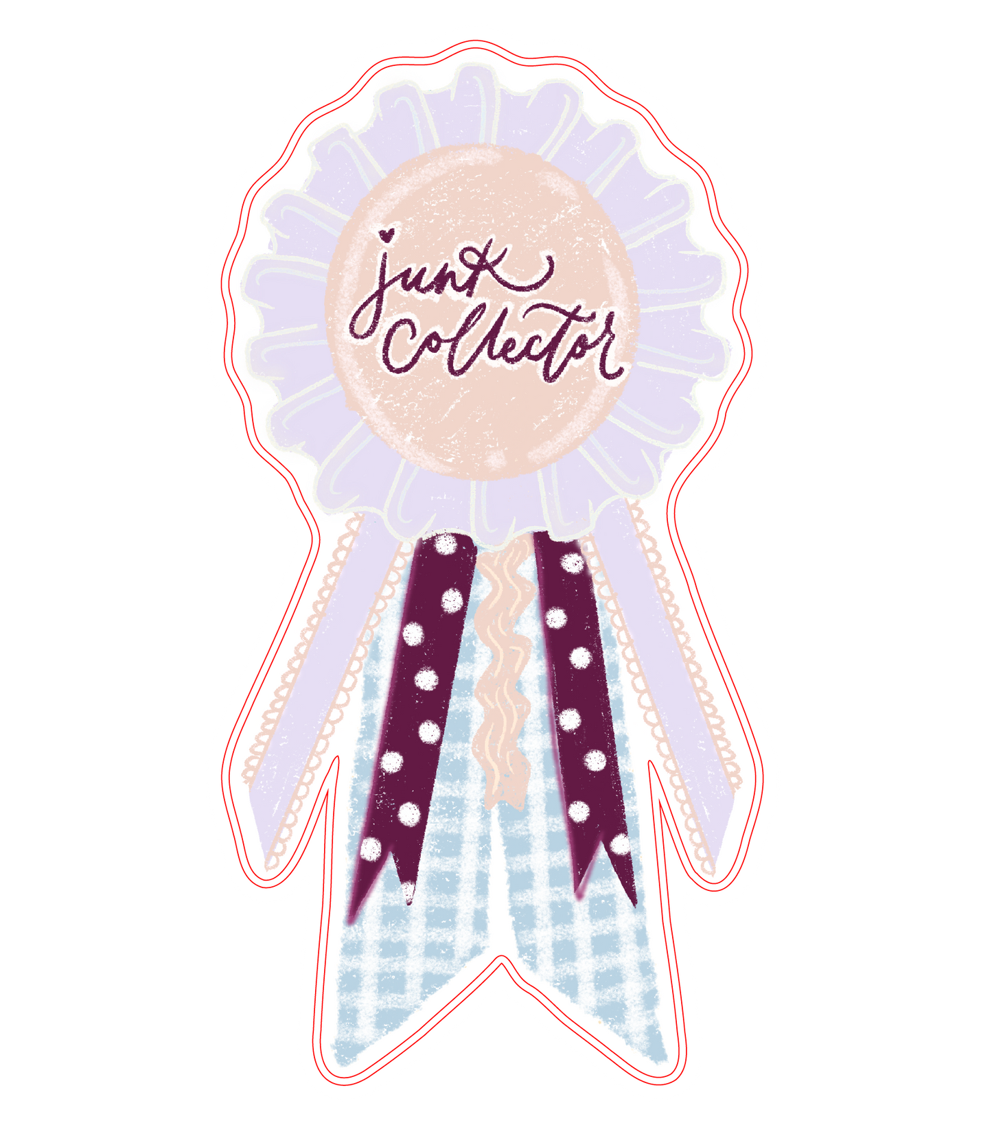 JUNK COLLECTOR VINYL STICKER
